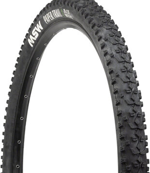 MSW - Paper Trail Tire - 26 x 2.25, Wirebead, Black, 33tpi  (TR1133A)