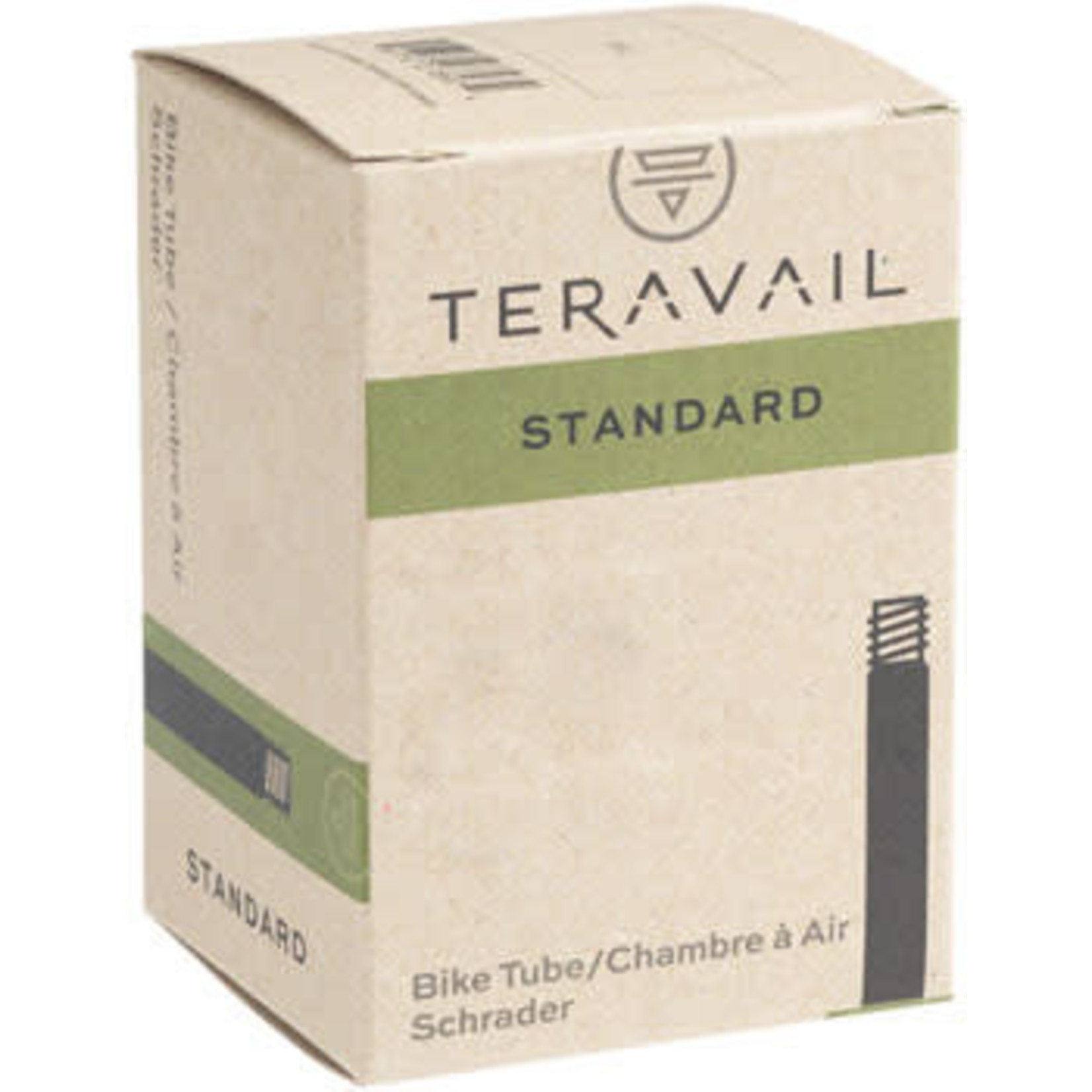 Teravail Teravail Standard Schrader Tube - 26x1.75-2.35, 48mm (TU6009)