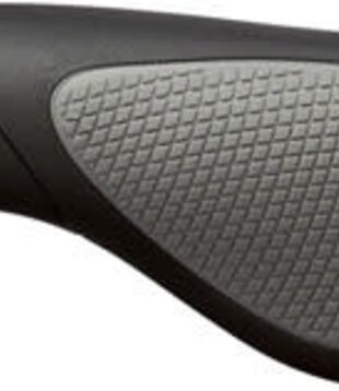Ergon GP1-L Grips - Black/Gray, Lock-On, Standard, Large, Pair