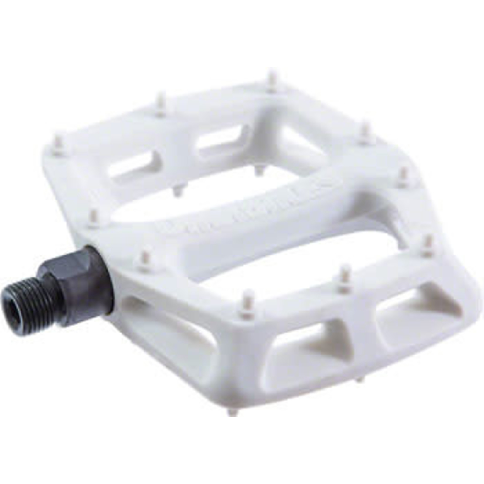 DMR V6 Pedals - Platform, Plastic, 9/16", White (PD3123)