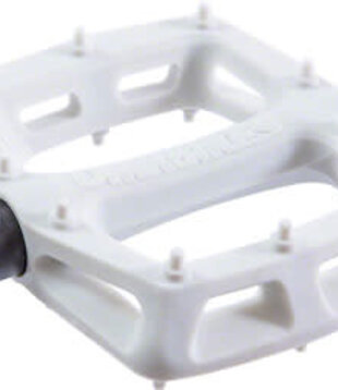 DMR V6 Pedals - Platform, Plastic, 9/16", White (PD3123)