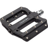 Fyxation Mesa MP Pedals - Platform, Composite/Plastic, 9/16", Black/Silver (PD8910)