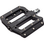 Fyxation Mesa MP Pedals - Platform, Composite/Plastic, 9/16", Black/Silver (PD8910)