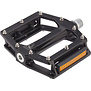 VP Components VP-531 Pedals - Platform, Aluminum, 9/16", Black (PD3535)