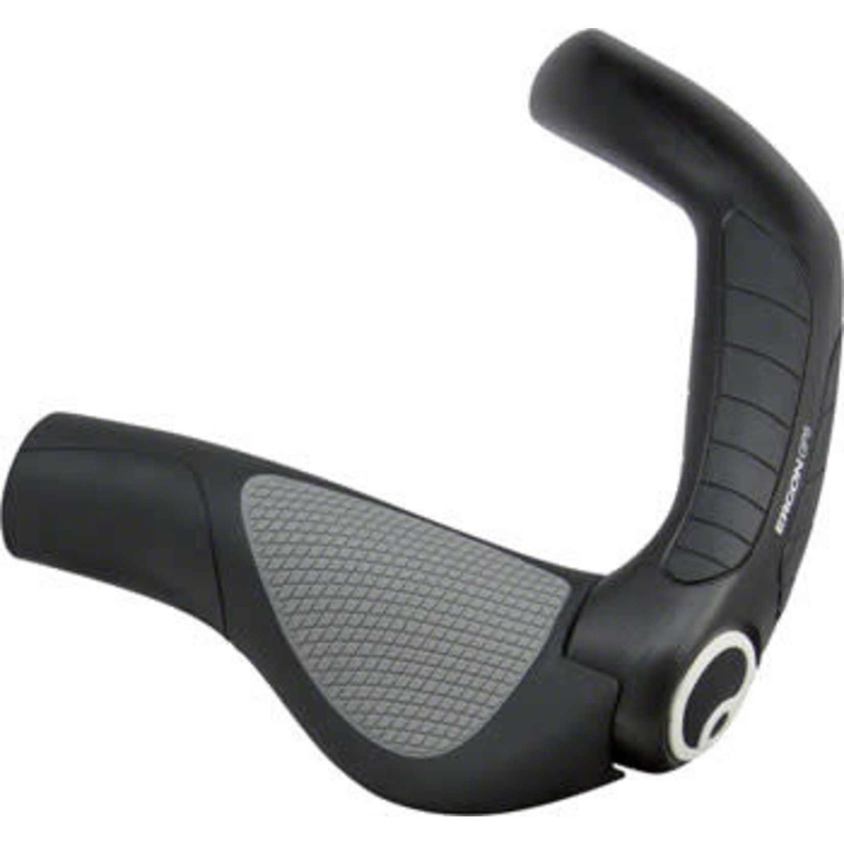 Ergon Ergon GP5 Grips - Black/Gray, Lock-On, Small (HT3098)