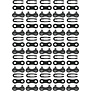 KMC Z410 Master Link - Single Speed 1/2" x 1/8", Black, 25 Pairs (CH4089)