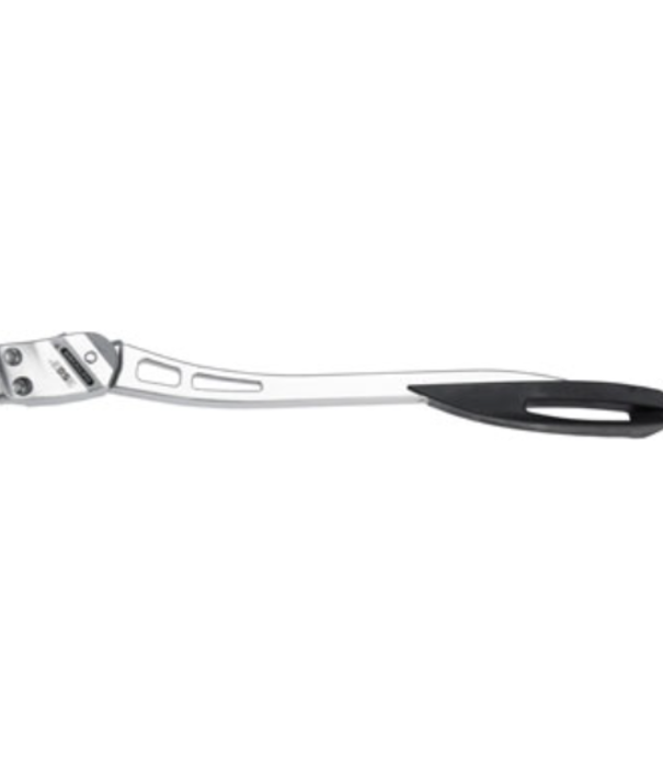 Pletscher Comp Zoom Adjustable Rear Mount Kickstand: 18mm Spacing, Silver
