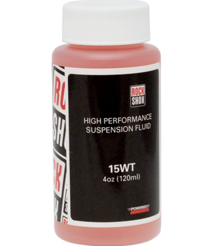 RockShox Suspension Oil, 15wt, 120ml Bottle, Lower Legs