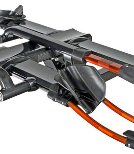 AR1758 Kuat NV 2.0 Hitch Bike Rack - 2-Bike, 2" Receiver, Metallic Gray/Orange