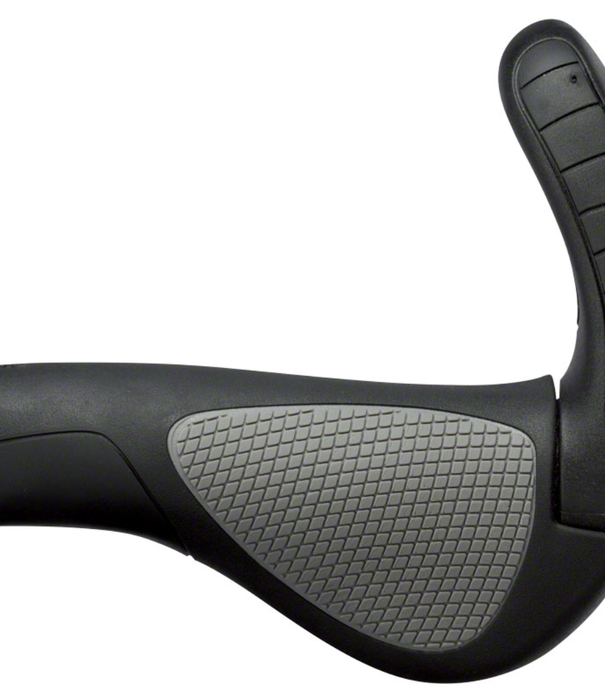 Ergon (HT3095) Ergon GP3-L Grips: Large, Black/Gray