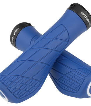 HT2281 Ergon GA3 Grips - Midsummer Blue, Lock-On, Small