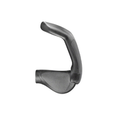 HT3100 Ergon GP5 Grips - Black/Gray, Lock-On, Gripshift, Large