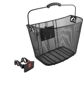 90423 BASKET SUNLT FT MESH Q/R BK 22.2/31.8 w/DLX ALY BRACKET