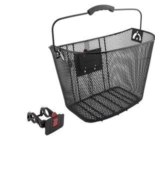 90423 BASKET SUNLT FT MESH Q/R BK 22.2/31.8 w/DLX ALY BRACKET