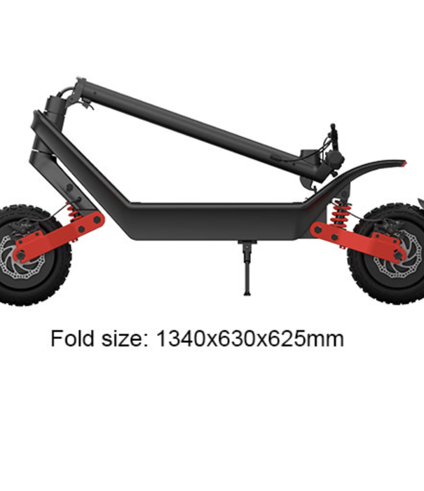 SHENZHEN KIXIN ELECTRONICS Kixin X10 Dual Motor Full Suspension 1200W