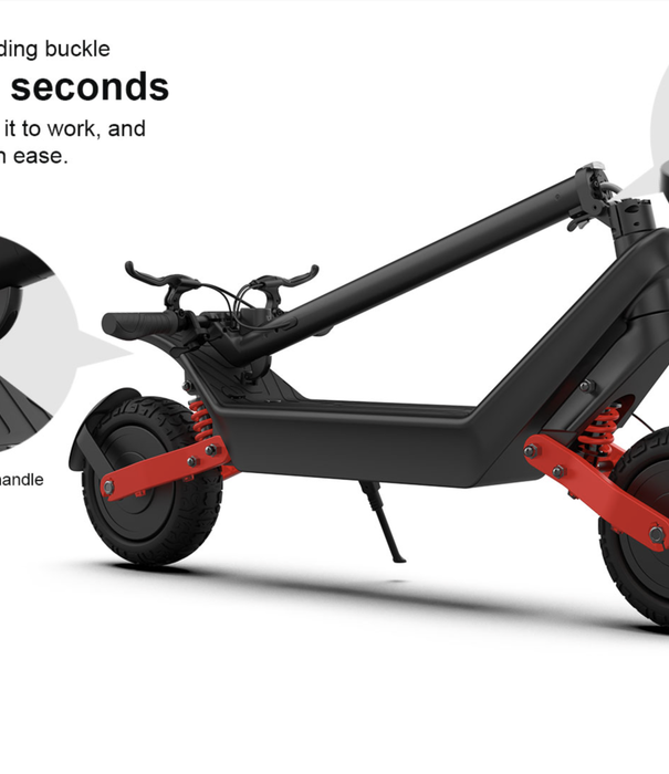 SHENZHEN KIXIN ELECTRONICS Kixin X10 Dual Motor Full Suspension 1200W