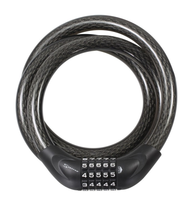 SERFAS CL-20 Coiled Cable Combination Lock