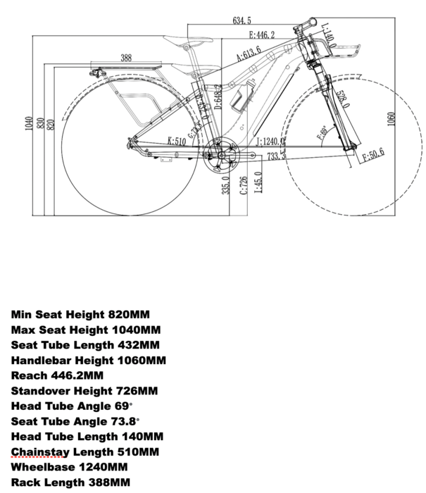 KASEN BIKES KASEN - RANGER STEP THRU 15AH 1000W