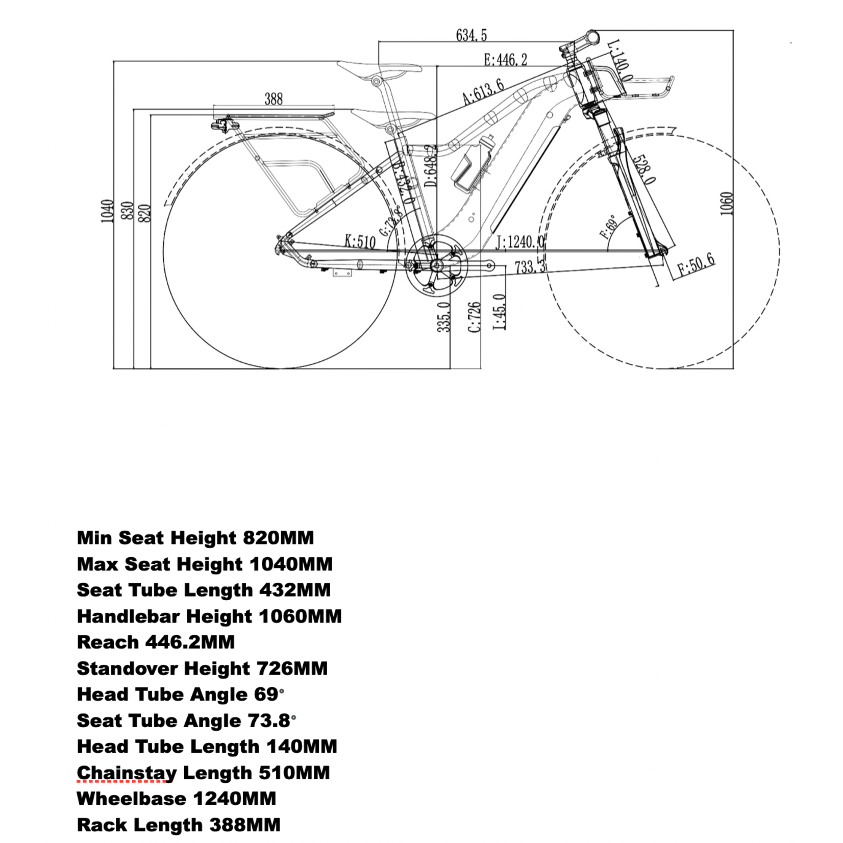 KASEN BIKES KASEN - RANGER HIGH STEP 15AH