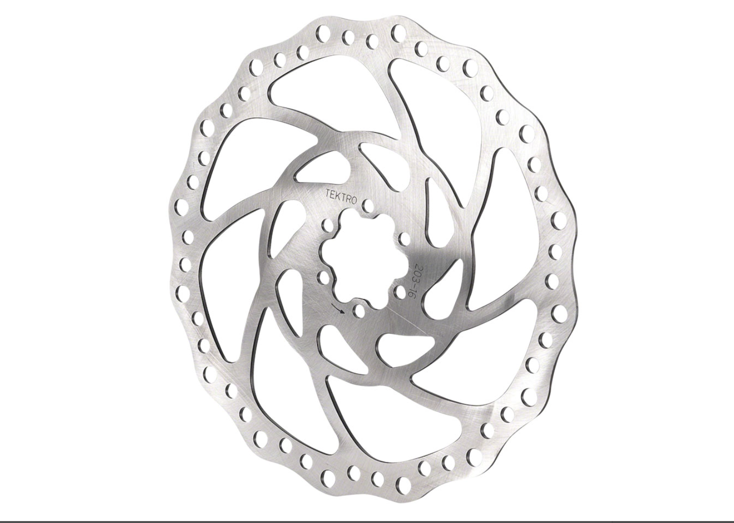 Disco Freno Tektro TR160-24 - Diametro 160 Mm, 6 Fori, Design Rotondo Per Bici Da City E Trekking - Foto 6