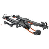 AR1759 Kuat NV 2.0 Hitch Bike Rack - 2-Bike, 1-1/4" Receiver, Metallic Gray/Orange