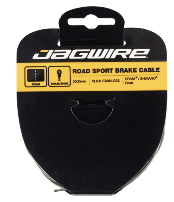 Jagwire JAGWIRE - SPORT BRAKE CABLE SLICK STAINLESS 1.5x3500MM SRAM/SHIMANO ROAD TANDEM