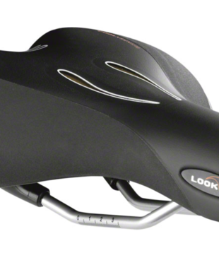 SELLE ROYAL - LOOKIN MODERATE SADDLE - STEEL, BLACK MENS (SA5057)