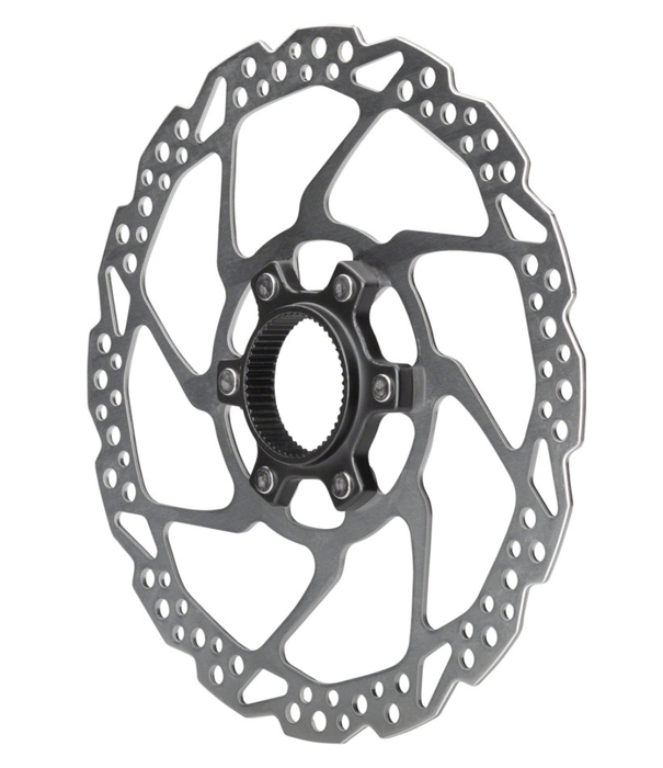 SHIMANO SHIMANO - DEORE SM-RT54-M DISC BRAKE ROTOR - 180mm, Center Lock, For Resin Pads Only, Silver BR0904