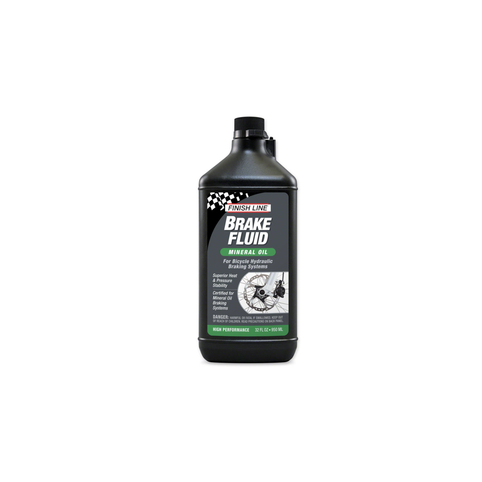 LU2818 Finish Line Mineral Oil Brake Fluid - 32oz