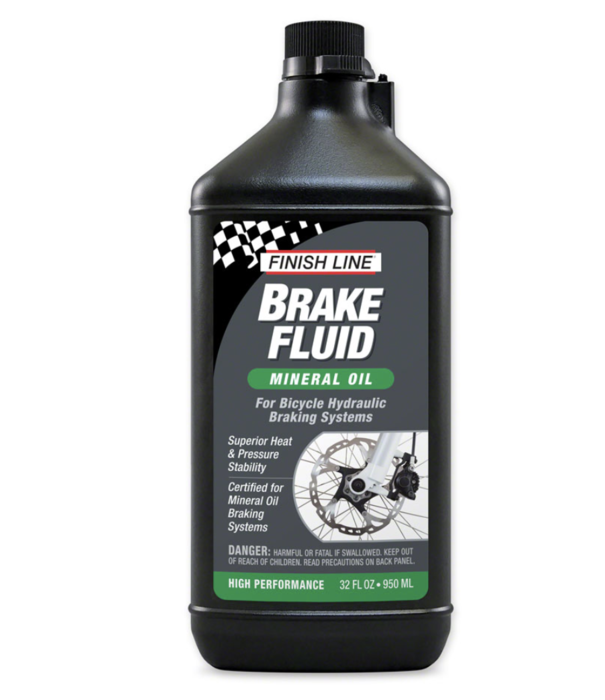LU2818 Finish Line Mineral Oil Brake Fluid - 32oz
