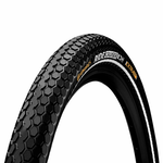 CONTINENTAL TIRES CONTINENTAL - RIDE Cruiser Tire - Clincher - Wire - 26 x 2.2 in - Black/Reflex