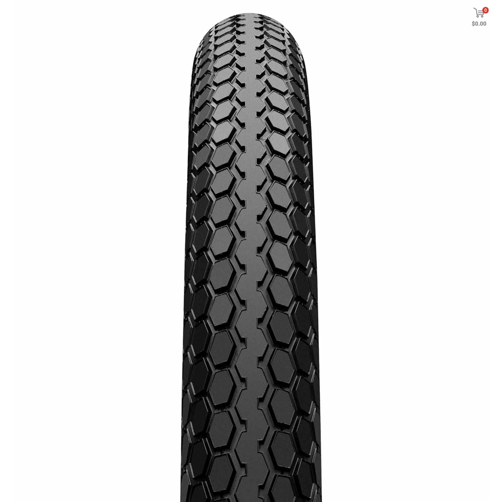 CONTINENTAL TIRES CONTINENTAL - RIDE Cruiser Tire - Clincher - Wire - 26 x 2.2 in - Black/Reflex