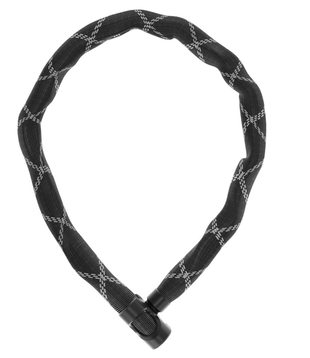 ABUS - Chain Locks - Ivy Tex 6210/85 - 2.8ft – 6mm square links - black