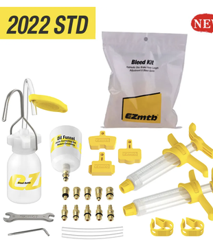 Ezmtb Bicycle Hydraulic Disc Brake Oil Bleed Kit Tools For, SRAM, SHIMANO, MAGURA, Avid
