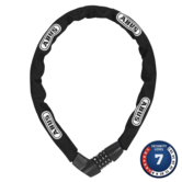Abus - Tresor 1385, Chain Lock, Combo, 7mm, 110cm, 3.6', Black