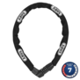 Abus - Tresor 1385, Chain Lock, Combo, 7mm, 110cm, 3.6', Black