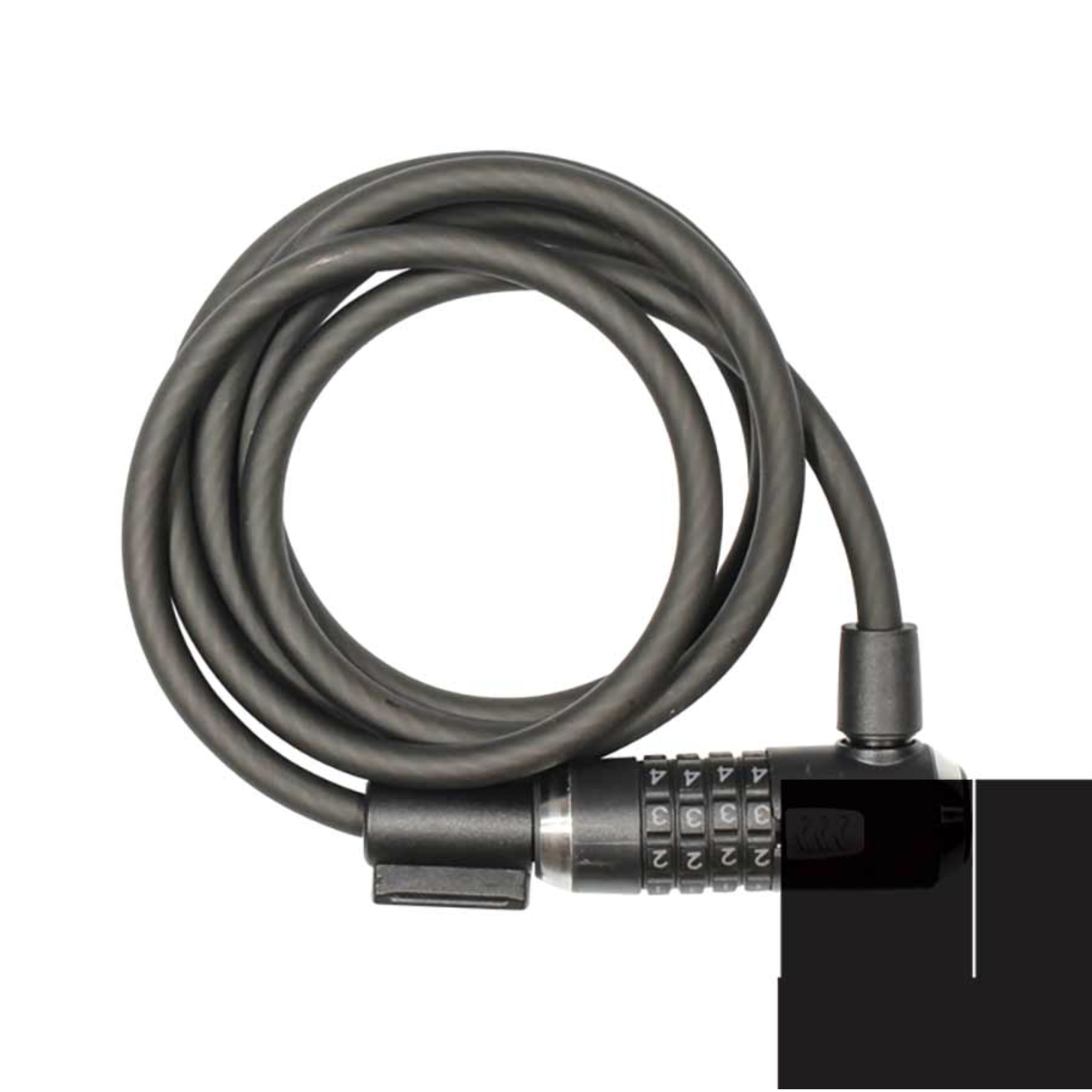 Kryptonite -  KryptoFlex 1230, Cable lock, Combination, 12mm, 300cm, 9.8', Black