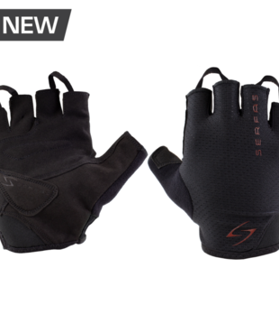 SERFAS - SHORT FINGER START GLOVE BLACK
