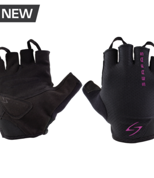 SERFAS - SHORT FINGER WOMEN'S GLOVES BLACK (SSW-BK)