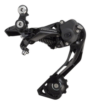 Shimano Deore RD-M6000-SGS Rear Derailleur - 10 Speed, Long Cage, Black