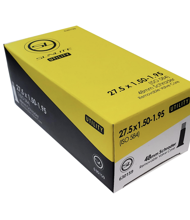 SUNLITE UTILI-T SCHRADER VLAVE TUBE 27.5x1.50-1.95 630159
