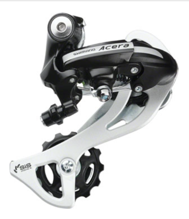 SHIMANO Shimano Acera RD-M360-SGS Rear Derailleur - 7,8 Speed, Long Cage, Black RD8792