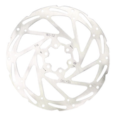 Tektro TR203-52 Disc Rotor - 203mm, 6-Bolt, 1.8mm Thickness, For 2-Piston Calipers, Silver - BR1630