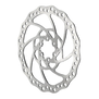 Tektro TR180-17 Disc Brake Rotor - 180mm, 6-Bolt, 2.3mm Thickness, Silver - BR7388