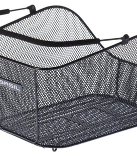 BASIL - ICON M REAR BASKET - BLACK BG0127Basil Icon M rear basket, Black BG0127