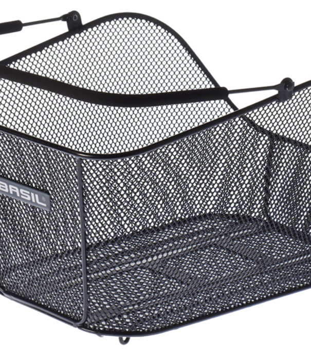 BASIL BASIL - ICON M REAR BASKET - BLACK BG0127Basil Icon M rear basket, Black BG0127