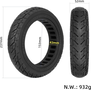 10x2.125 Honeycomb Solid Tire, Air pocket Non-Pneumatic (Fits Segway F-Series)