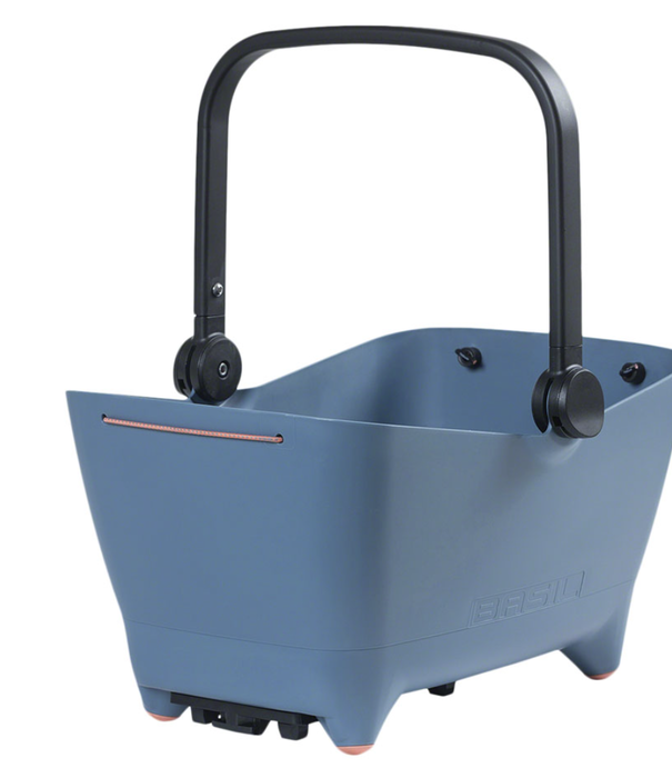 BASIL BASIL - BUDDY DOG BIKE BASKET FADED DENIM MIK - BG0384