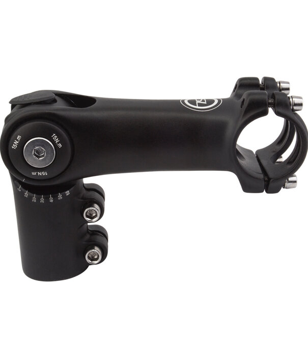 SUNLITE -  ADJUSTABLE STEM MTB TOP MOUNT 90 BK 31.8-25.4/28.6 570076
