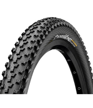 CONTINENTAL - CROSS KING TIRE - 26X2.30 - TUBELESS FOLDING BLACK PUREGRIP SHIELDWALL E25 - TR8228